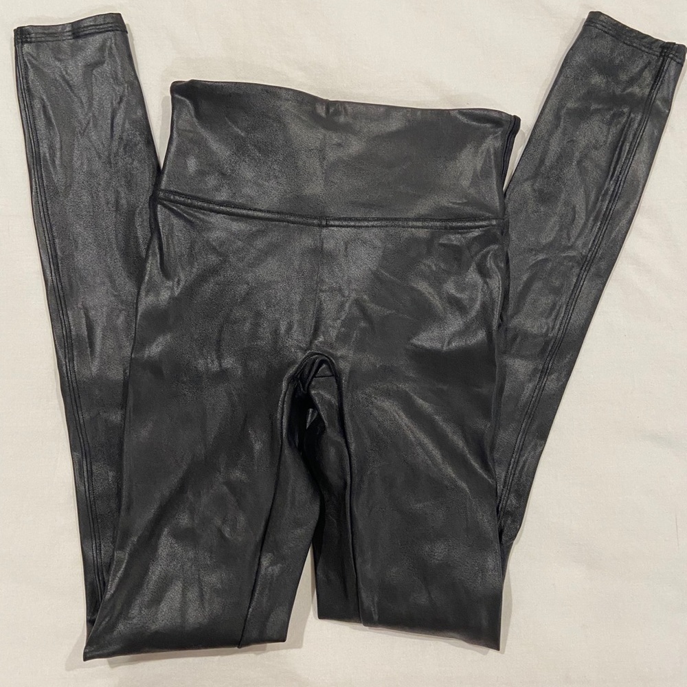 SPANX Leather Legging, Small, Tall Length